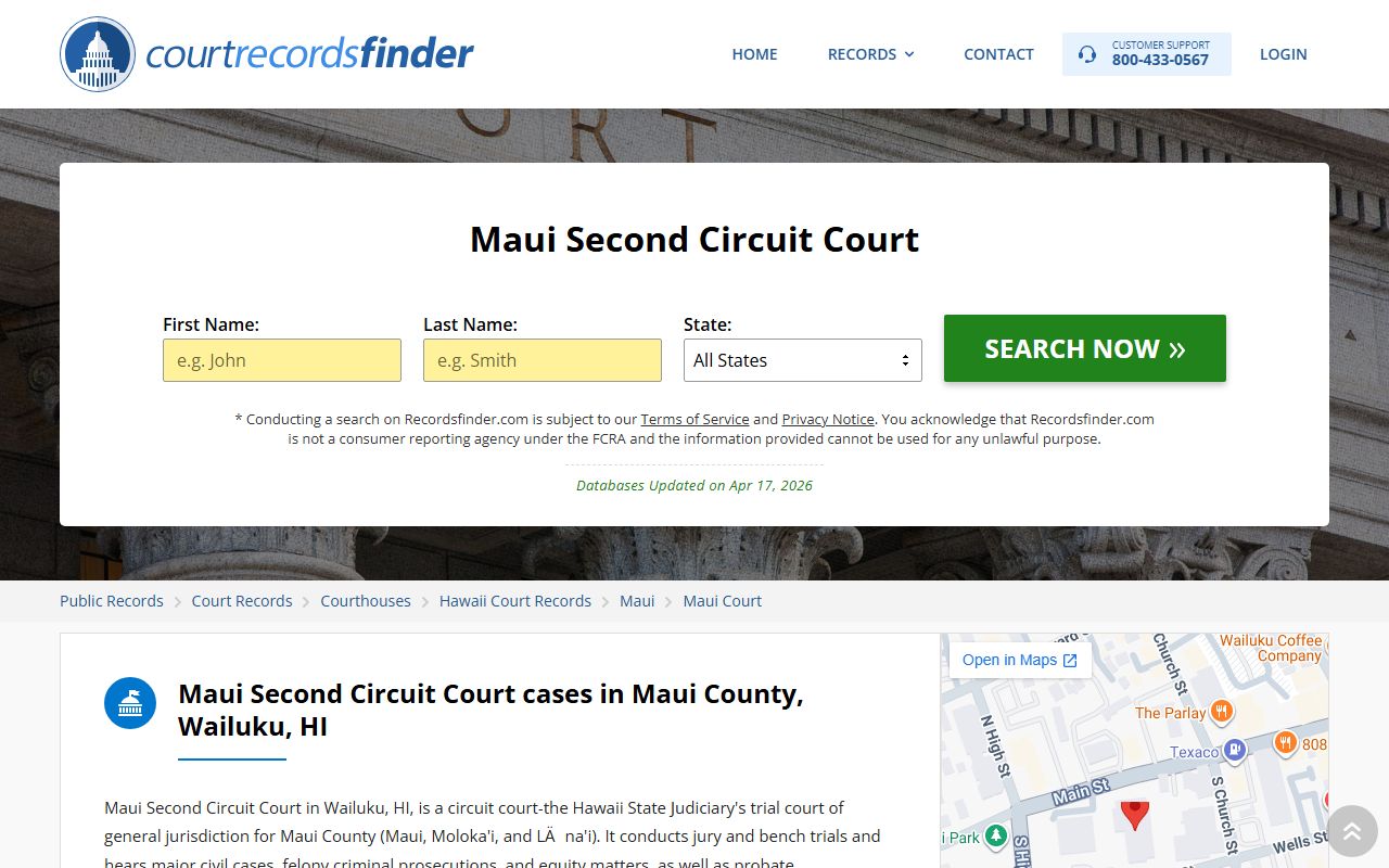 maui county dissolution of marriage second circuit court hoapili hale wailuku